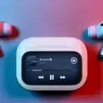 Airpods Pro With Digital Display | Touch Volume Control Digital Screen Smooth Display Games | (color White)