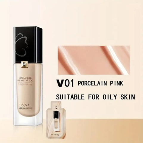 Fv Edelweiss Liquid Refreshing Essence Fvina Foundation Skin Care Dry Oil