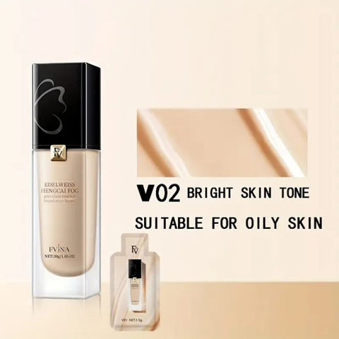 Fv Edelweiss Liquid Refreshing Essence Fvina Foundation Skin Care Dry Oil